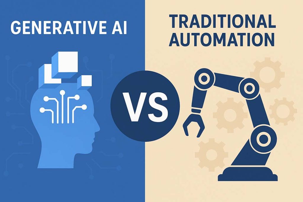 Generative AI vs Traditional Automation
